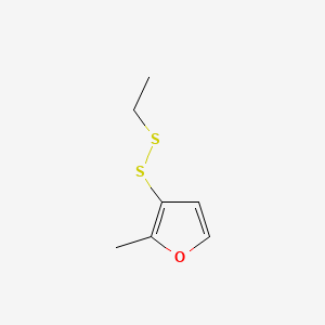 molecular formula C7H10OS2 B1600151 3-(Ethyldithio)-2-methylfuran CAS No. 61197-07-7