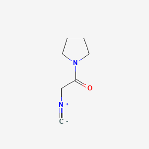 molecular formula C7H10N2O B1600159 Pyrrolidine, 1-(isocyanoacetyl)- CAS No. 67434-30-4