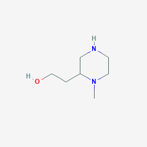 molecular formula C7H16N2O B1600163 2-(1-Methylpiperazin-2-yl)ethanol CAS No. 889939-92-8
