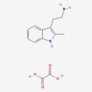 molecular formula C13H16N2O4 B1600166 2-(2-methyl-1H-indol-3-yl)ethanamine oxalate CAS No. 859040-56-5