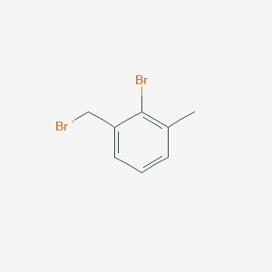 molecular formula C8H8Br2 B1600173 2-Bromo-1-(bromomethyl)-3-methylbenzene CAS No. 66790-58-7