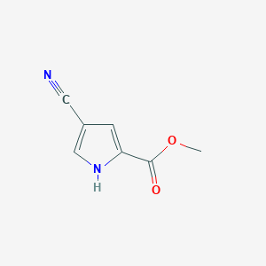 Methyl 4-cyano-1H-pyrrole-2-carboxylate
