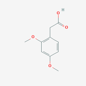 molecular formula C10H12O4 B016002 2,4-Dimethoxyphenylacetic acid CAS No. 6496-89-5