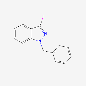 molecular formula C14H11IN2 B1600202 1-benzyl-3-iodo-1H-indazole CAS No. 205643-28-3