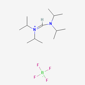 molecular formula C13H29BF4N2 B1600203 N,N,N',N'-tetraisopropylformamidinium tetrafluoroborate CAS No. 369405-27-6