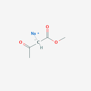 molecular formula C5H7NaO3 B1600204 Methyl acetoacetate, monosodium salt CAS No. 34284-28-1