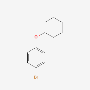 molecular formula C12H15BrO B1600207 1-Bromo-4-(cyclohexyloxy)benzene CAS No. 30752-31-9