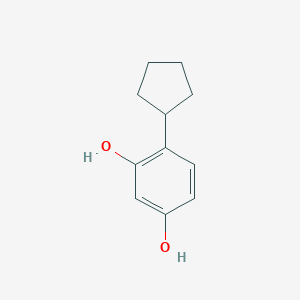 4-Cyclopentylbenzene-1,3-diol
