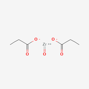 molecular formula C6H12O5Zr B1600218 Zirconyl propionate CAS No. 84057-80-7