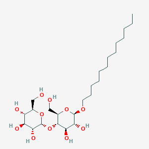 molecular formula C25H48O11 B1600223 Tridecyl b-D-maltopyranoside CAS No. 93911-12-7