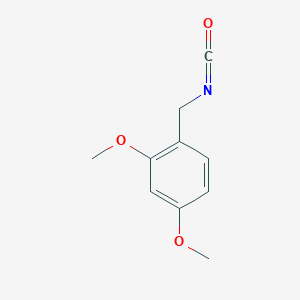 molecular formula C10H11NO3 B1600227 2,4-二甲氧基苄异氰酸酯 CAS No. 93489-13-5