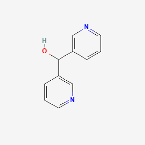 molecular formula C11H10N2O B1600228 二(吡啶-3-基)甲醇 CAS No. 89667-15-2