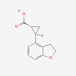 (1R,2R)-2-(2,3-dihydrobenzofuran-4-yl)cyclopropane-1-carboxylic Acid