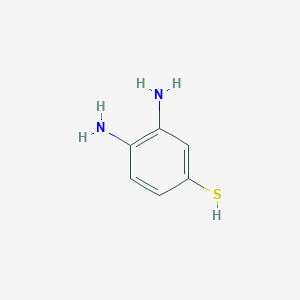 molecular formula C6H8N2S B1600230 3,4-Diaminobenzenethiol CAS No. 655247-00-0