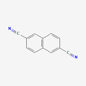 molecular formula C12H6N2 B1600231 Naphthalene-2,6-dicarbonitrile CAS No. 31656-49-2