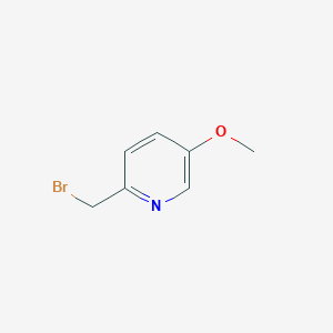molecular formula C7H8BrNO B1600233 2-(Bromomethyl)-5-methoxypyridine CAS No. 209526-91-0