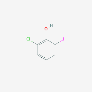 molecular formula C6H4ClIO B1600247 2-氯-6-碘酚 CAS No. 28177-52-8