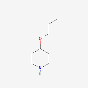 molecular formula C8H17NO B1600249 4-丙氧基哌啶 CAS No. 88536-11-2