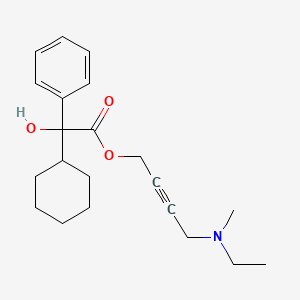molecular formula C21H29NO3 B1600264 N-Desethyl-N-methyl oxybutynin CAS No. 1199574-70-3