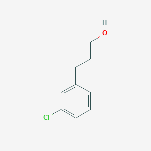 molecular formula C9H11ClO B1600271 3-(3-Chlorophenyl)propan-1-ol CAS No. 22991-03-3