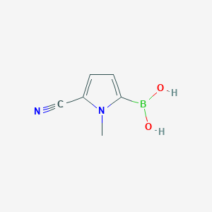 5-Cyano-1-methyl-1H-pyrrol-2-ylboronic acid