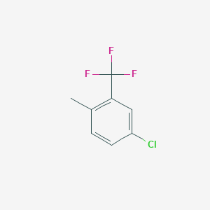 molecular formula C8H6ClF3 B1600277 5-Chloro-2-methylbenzotrifluoride CAS No. 1839-92-5