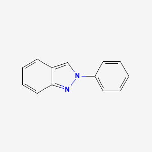 molecular formula C13H10N2 B1600283 2-phenyl-2H-indazole CAS No. 3682-71-1