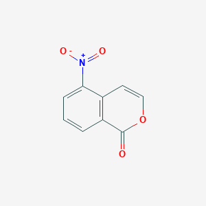 molecular formula C9H5NO4 B1600286 5-硝基-1H-异色酮-1-酮 CAS No. 77747-69-4