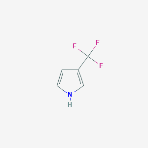 1H-Pyrrole, 3-(trifluoromethyl)-