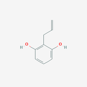 molecular formula C9H10O2 B160031 2-Allylbenzene-1,3-diol CAS No. 1746-89-0