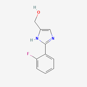 (2-(2-Fluorophenyl)-1H-imidazol-5-yl)methanol