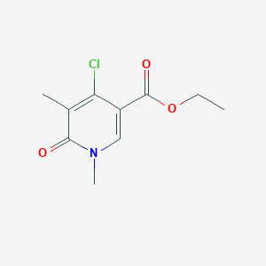 Ethyl 4-chloro-1,5-dimethyl-6-oxo-1,6-dihydropyridine-3-carboxylate