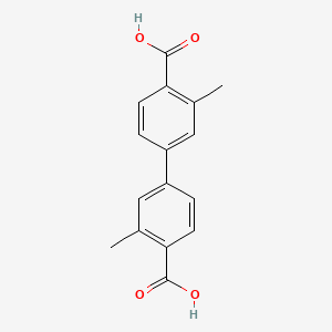 [1,1'-Biphenyl]-4,4'-dicarboxylic acid, 3,3'-dimethyl-