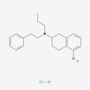 molecular formula C21H28ClNO B1600354 (+/-)-PPHT hydrochloride CAS No. 71787-90-1