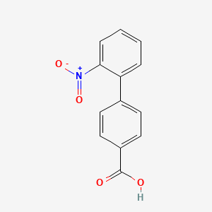 molecular formula C13H9NO4 B1600361 4-(2-nitrophenyl)benzoic Acid CAS No. 3215-92-7