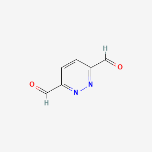 molecular formula C6H4N2O2 B1600363 Pyridazine-3,6-dicarbaldehyde CAS No. 78213-68-0