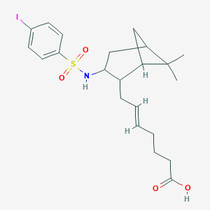 molecular formula C22H30INO4S B160037 I-SAP 