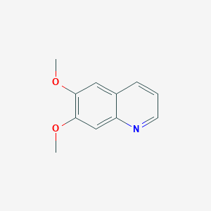 molecular formula C11H11NO2 B1600373 6,7-Dimethoxyquinoline CAS No. 67278-27-7