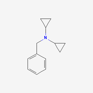 N-Benzyl-N-cyclopropylcyclopropanamine