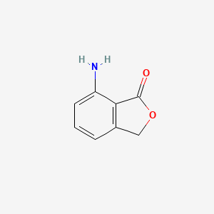 molecular formula C8H7NO2 B1600417 7-Aminoisobenzofuran-1(3H)-one CAS No. 3883-64-5