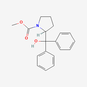 Methyl (2S)-(-)-2-(hydroxydiphenylmethyl)-1-pyrrolidinecarboxylate