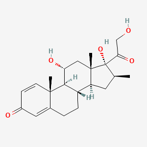 11alpha,17,21-Trihydroxy-16beta-methylpregna-1,4-diene-3,20-dione