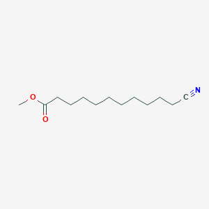 molecular formula C13H23NO2 B1600423 Methyl 11-cyanoundecanoate CAS No. 22915-49-7