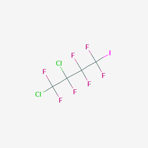 molecular formula C4Cl2F7I B1600425 1,2-Dichloro-4-iodoperfluorobutane CAS No. 678-13-7