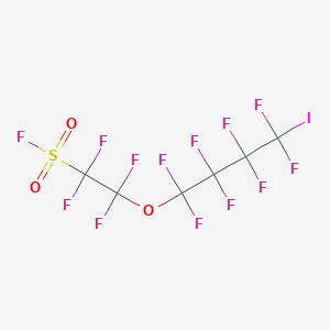 1,1,2,2-Tetrafluoro-2-(1,1,2,2,3,3,4,4-octafluoro-4-iodobutoxy)ethanesulfonyl fluoride