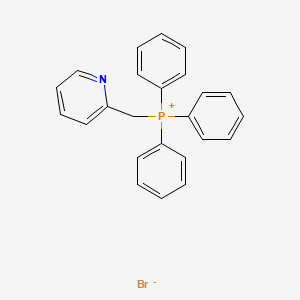 molecular formula C24H21BrNP B1600436 Triphenyl-(2-pyridinylmethyl)phosphonium bromide CAS No. 73870-22-1