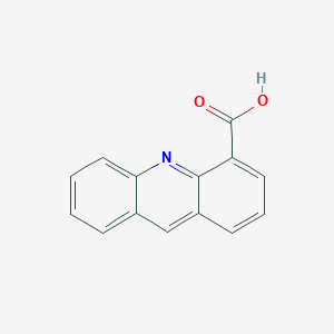 molecular formula C14H9NO2 B1600440 Acridine-4-carboxylic Acid CAS No. 31327-97-6