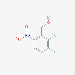 molecular formula C7H5Cl2NO3 B1600442 (2,3-Dichloro-6-nitrophenyl)methanol CAS No. 393078-37-0