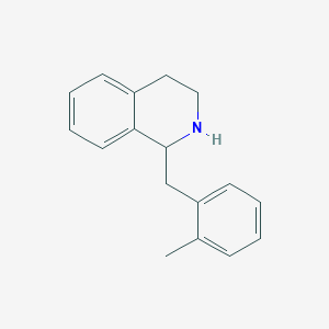 molecular formula C17H19N B1600448 1-(2-Methylbenzyl)-1,2,3,4-tetrahydroisoquinoline CAS No. 30345-80-3