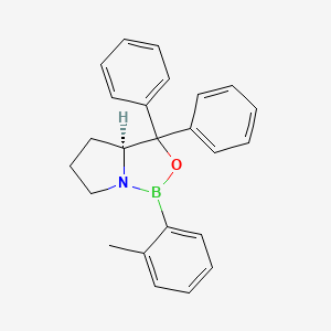 (S)-3,3-Diphenyl-1-(o-tolyl)hexahydropyrrolo[1,2-c][1,3,2]oxazaborole